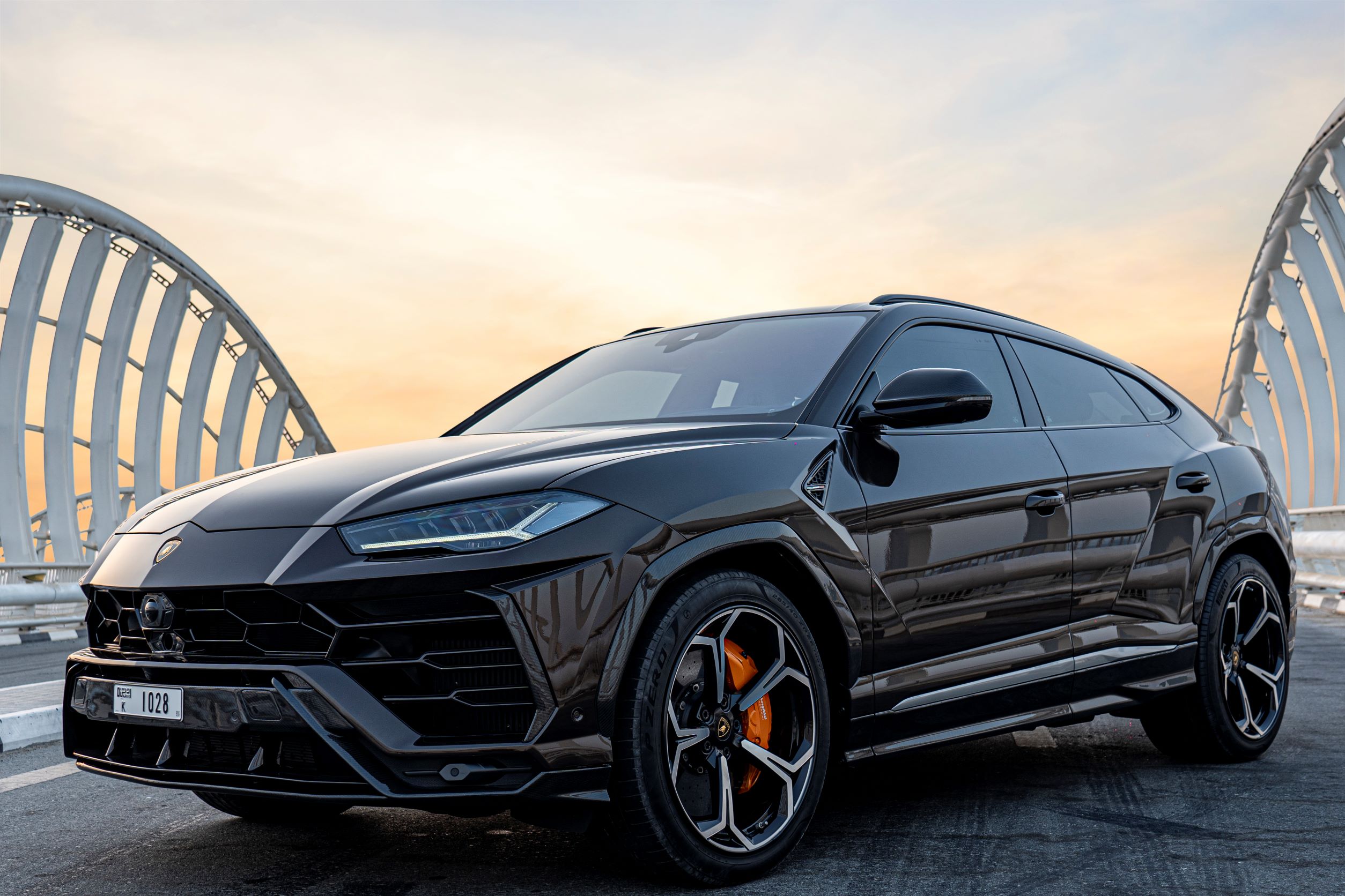 Lamborghini Urus BROWN 2019 location dubaï