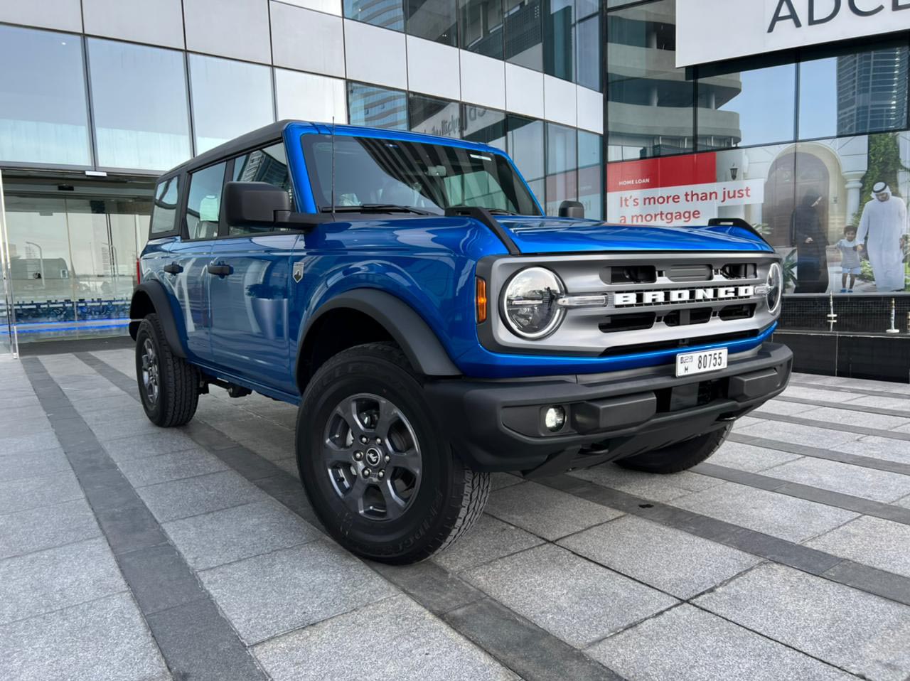FORD BRONCO  أزرق 2021 تأجير دبي