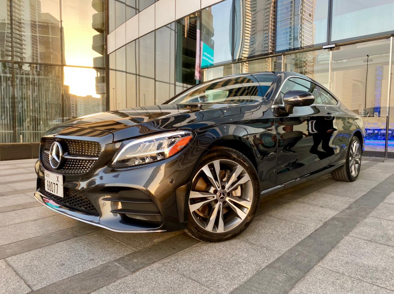 MERCEDES BENZ COUPE 2021 أسود 2021 تأجير دبي