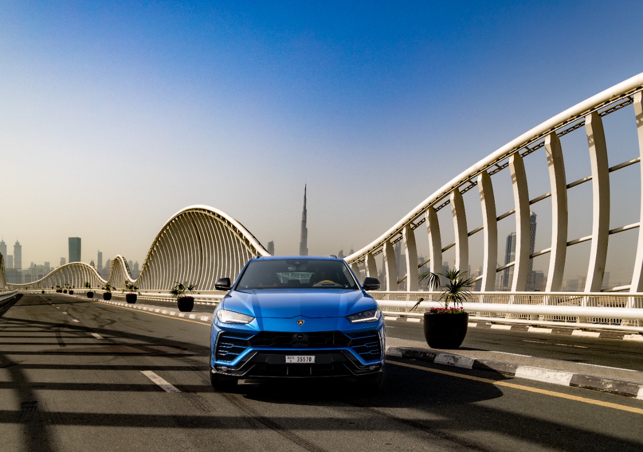 Lamborghini Urus BLUE 2022 location dubaï