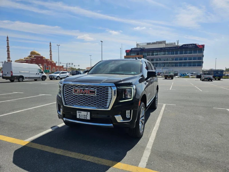 GMC Yukon Denali BLACK 2023 аренда дубай