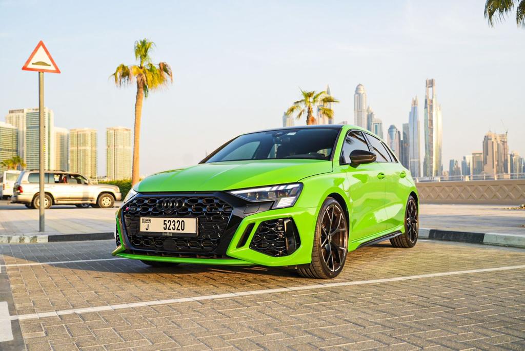 Audi RS3  2024 تأجير دبي