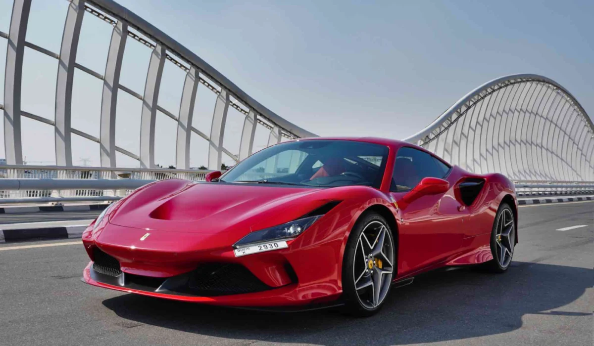 Ferrari F8 Turbito RED 2022 location dubaï