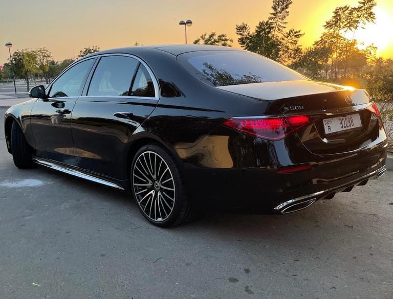استئجار Mercedes S550 أسود 2022 فى دبي