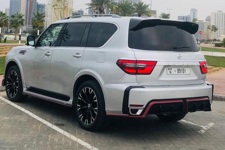 استئجار Nissan Patrol Nismo البيج 2021 فى دبي