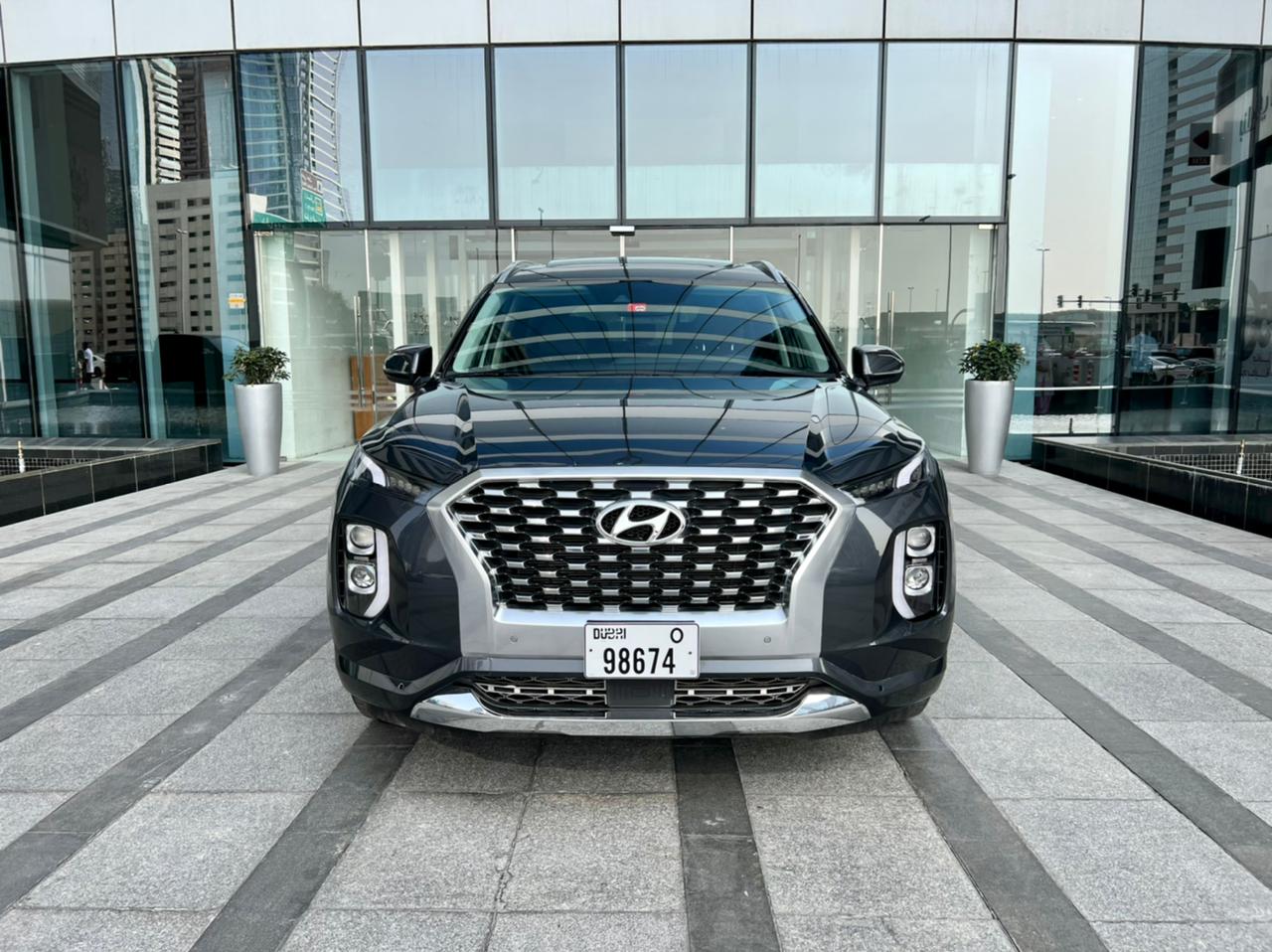 استئجار HYUNDAI PALISADE أرجواني 2020 فى دبي