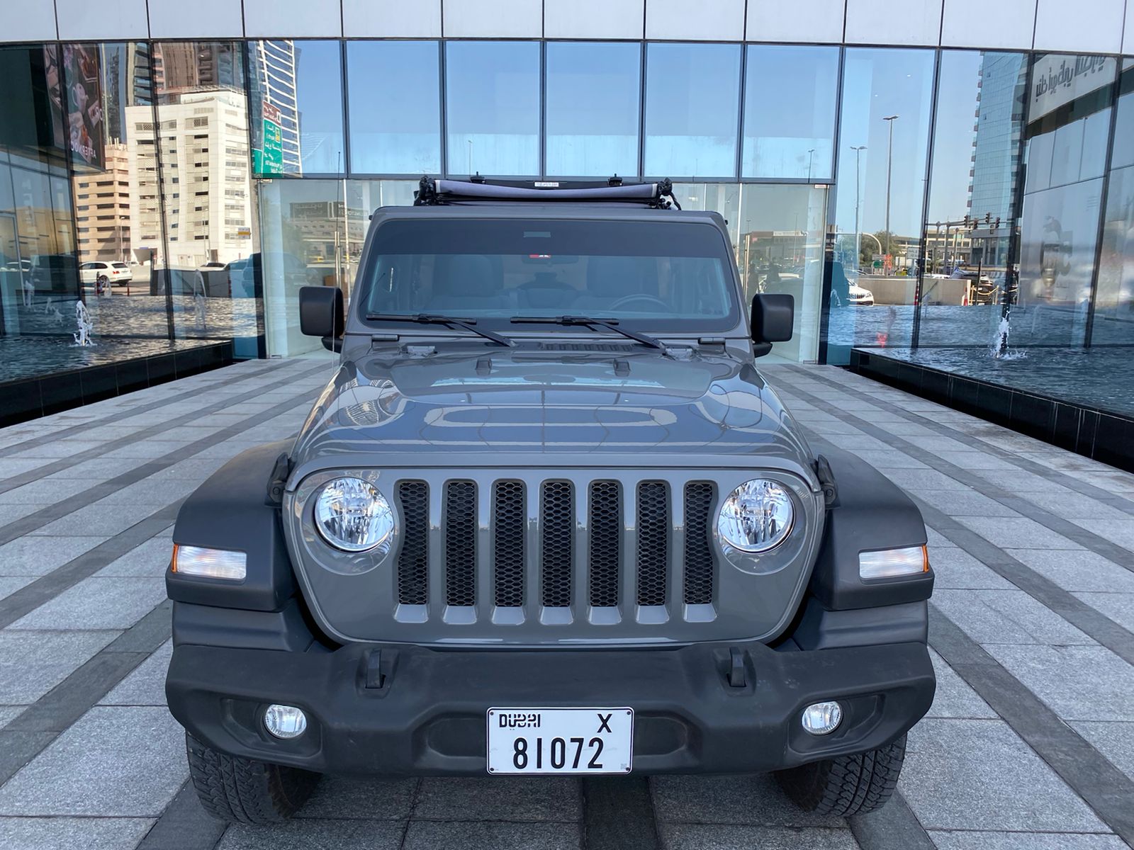 استئجار JEEP WRANGLER SPECIAL EDITION  رمادي 2020 فى دبي