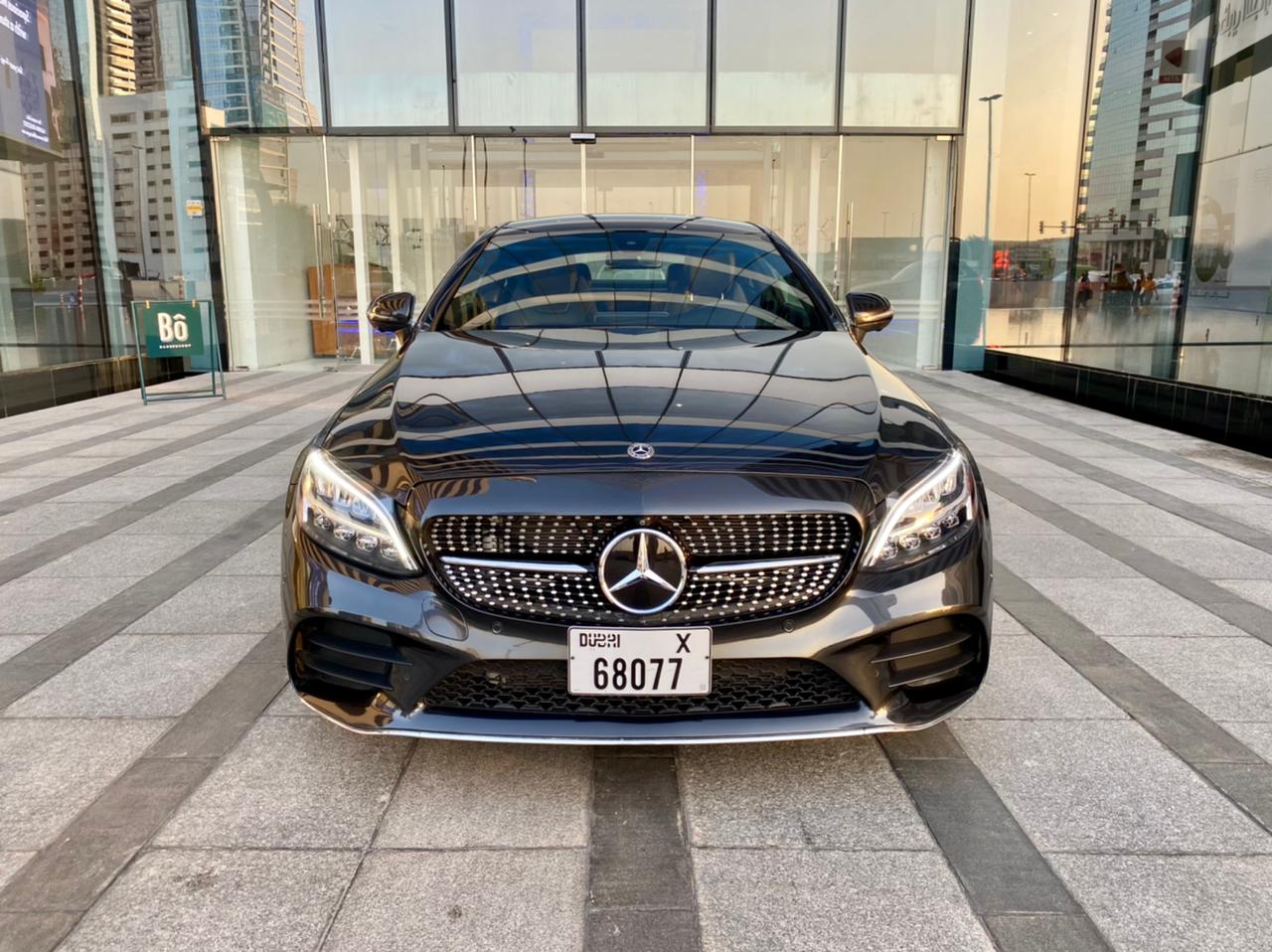 استئجار MERCEDES BENZ COUPE 2021 أسود 2021 فى دبي