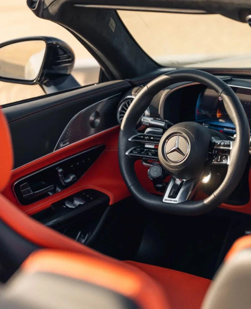 hire Mercedes SL 63 AMG WHITE 2023 in dubai