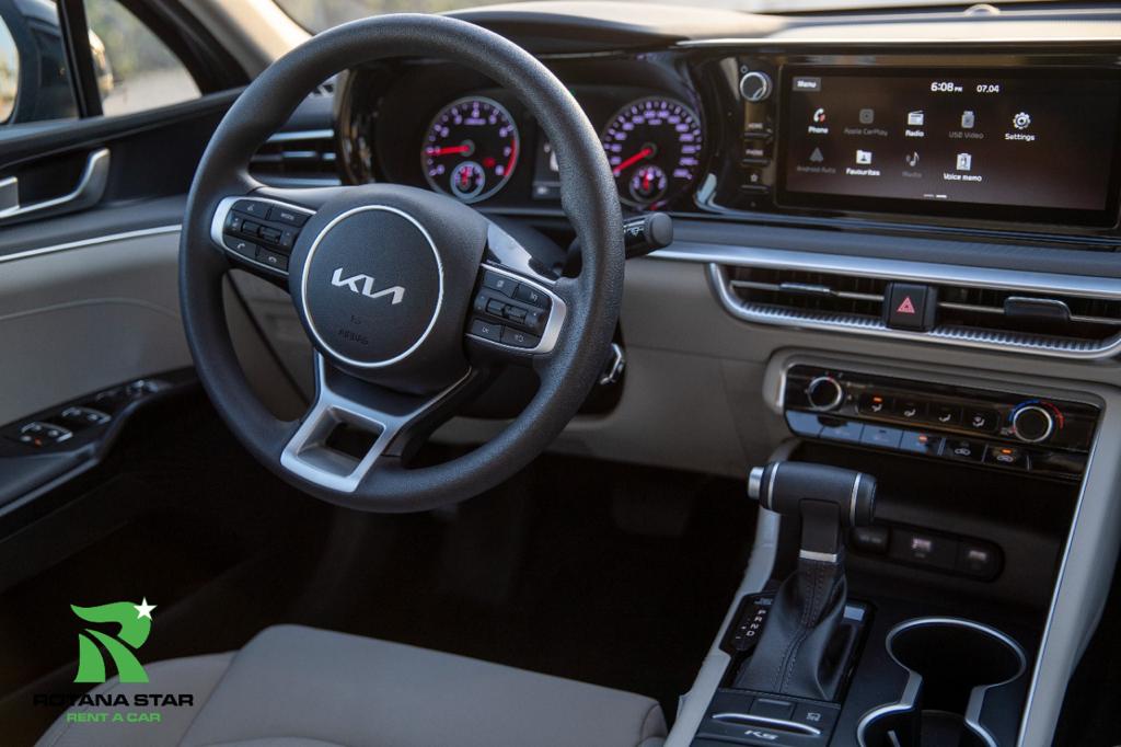 hire KIA K 5 BLACK 2023 in dubai