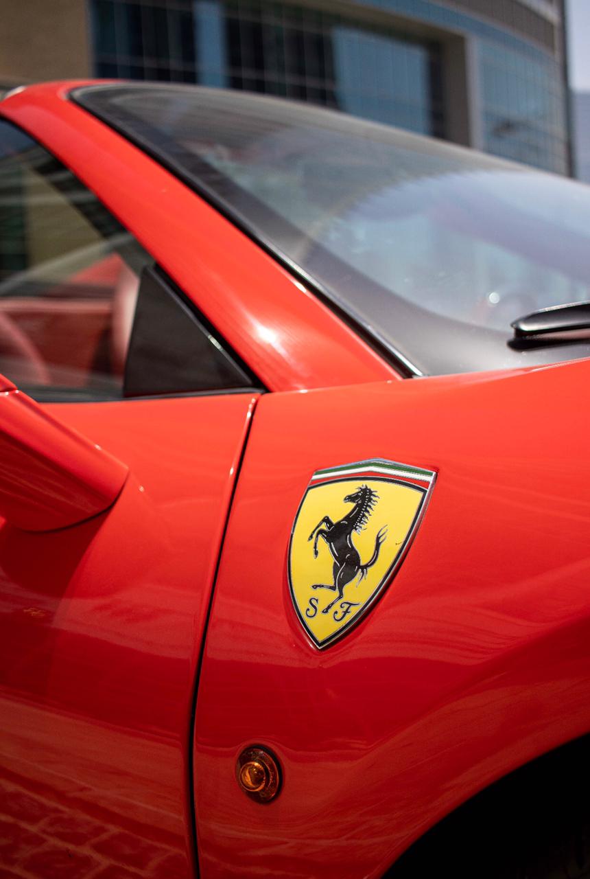 rent Ferrari 488 Spider Convertible RED 2019 in dubai