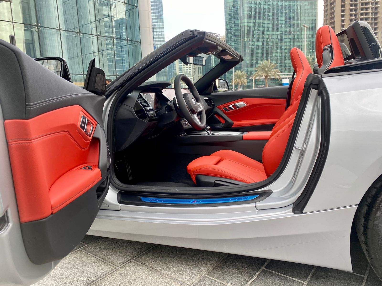 rent BMW Z4 GREY 2022 in dubai