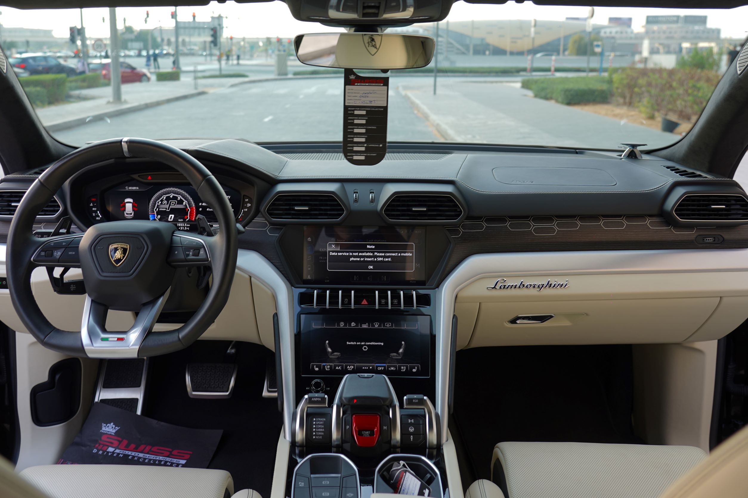 louer Lamborghini Urus BROWN 2019 à Dubaï