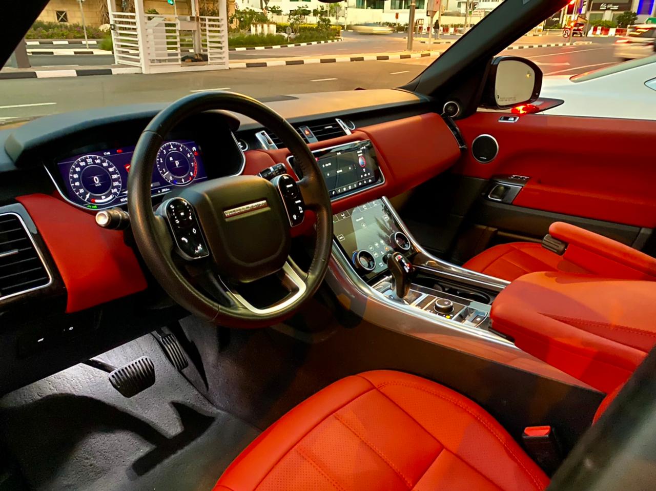 rent RANGE ROVER HSE SPORT BLACK 2019 in dubai