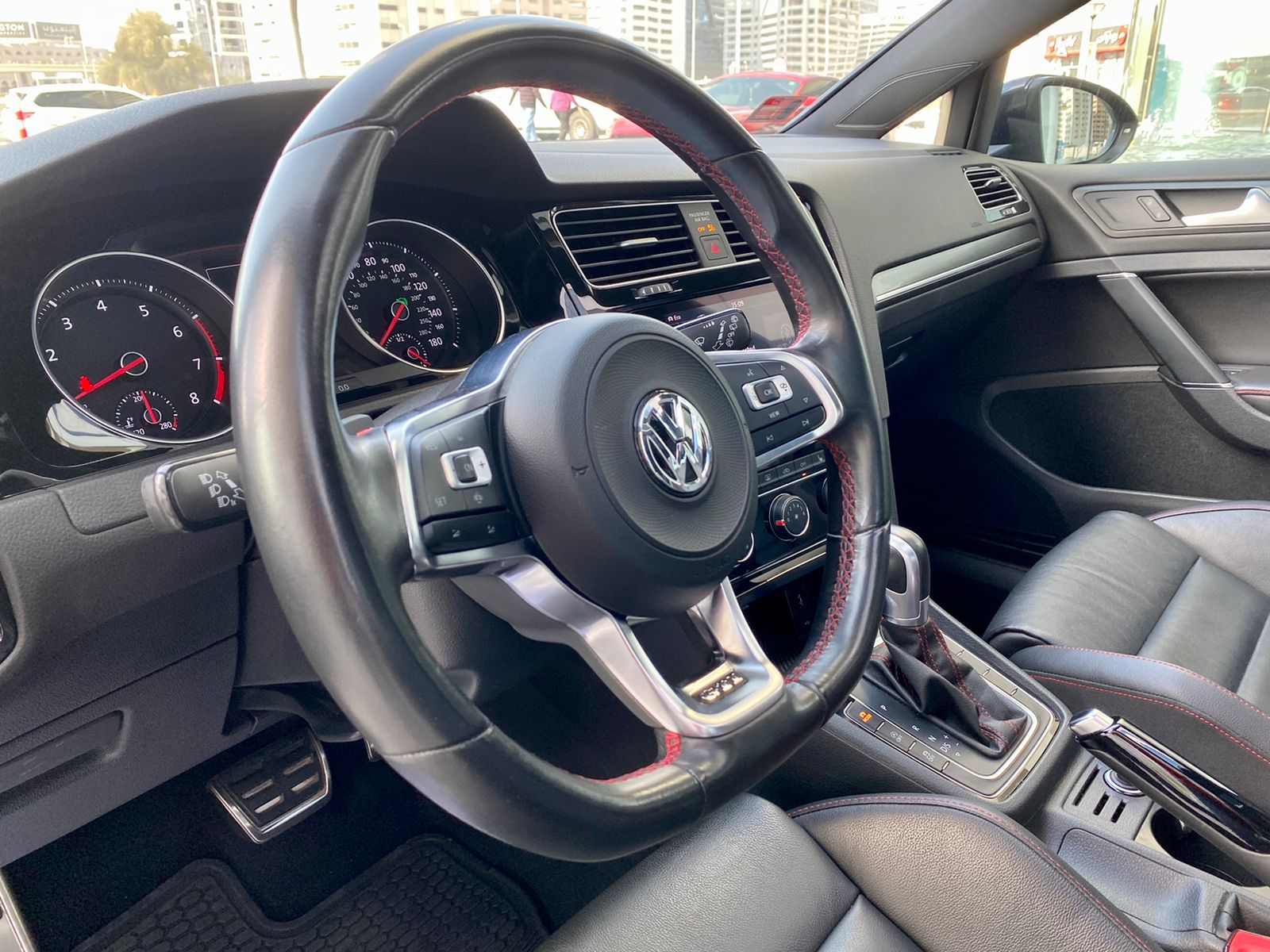 rent VW Golf GTI  BLUE 2019 in dubai