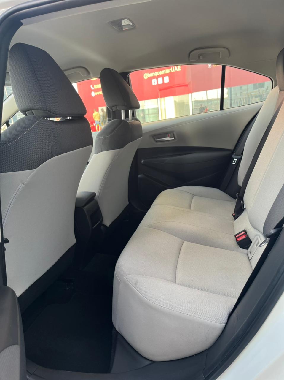 rent TOYOTA COROLLA WHITE 2021 in dubai