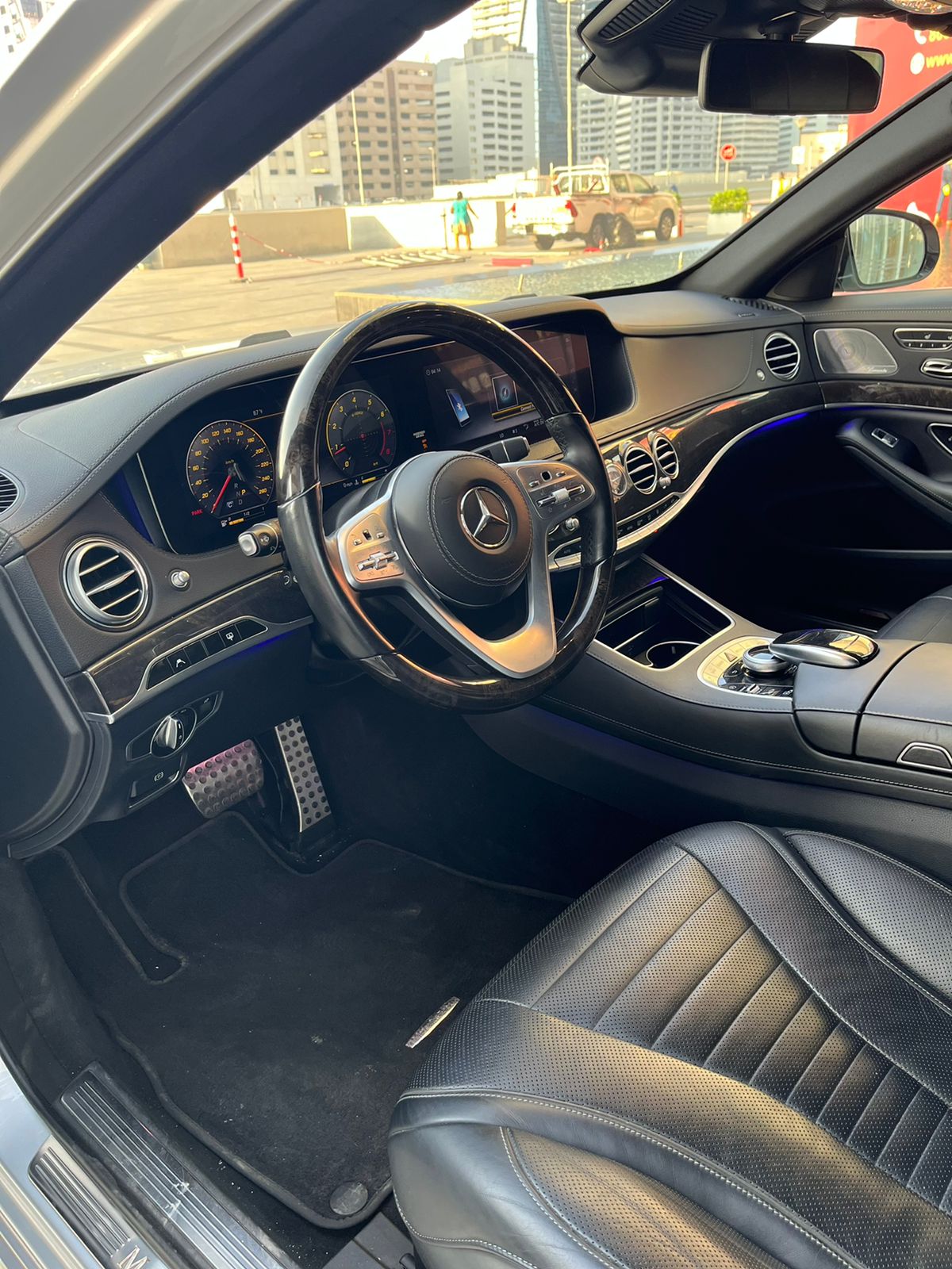 تاجير MERCEDES S550  2018 فى دبي