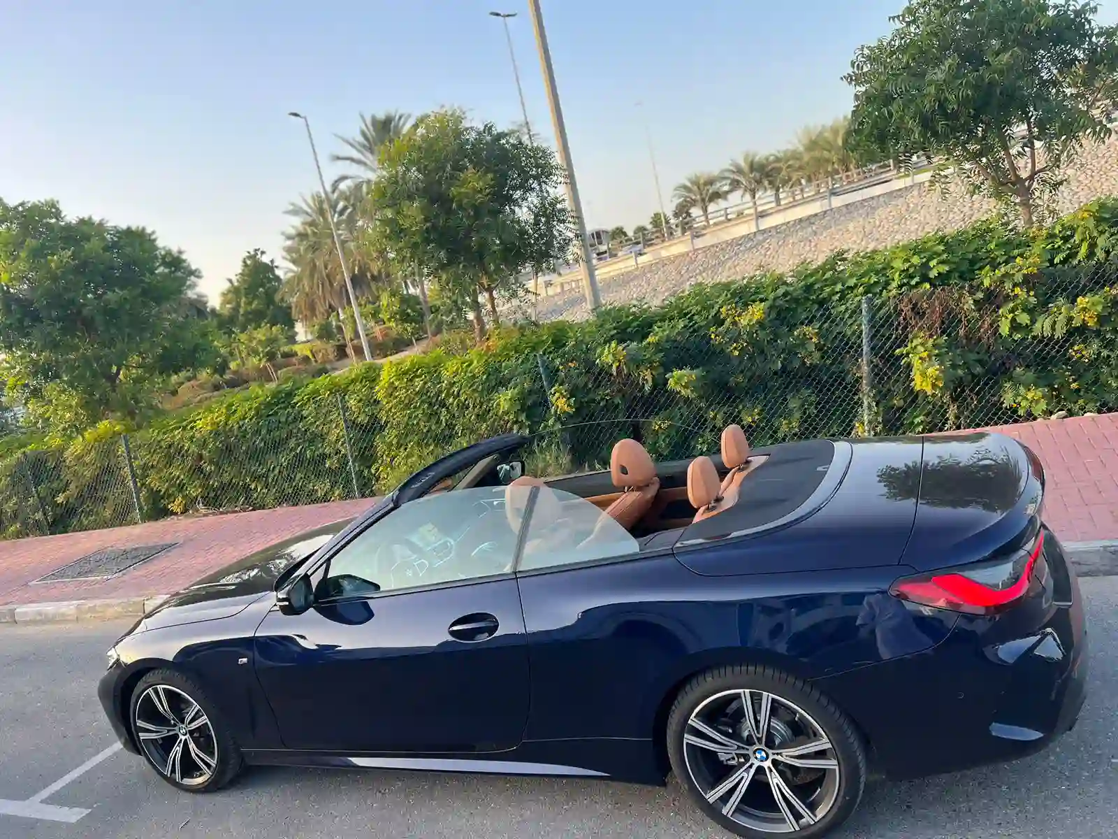 rent BMW 430 convertible BLACK 2023 in dubai
