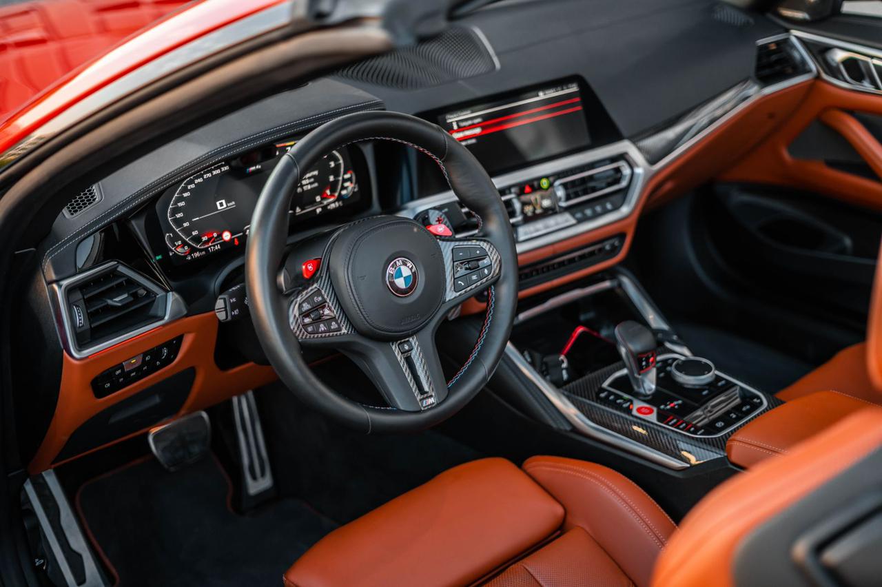 rent Bmw M4 competition convertible RED 2023 in dubai