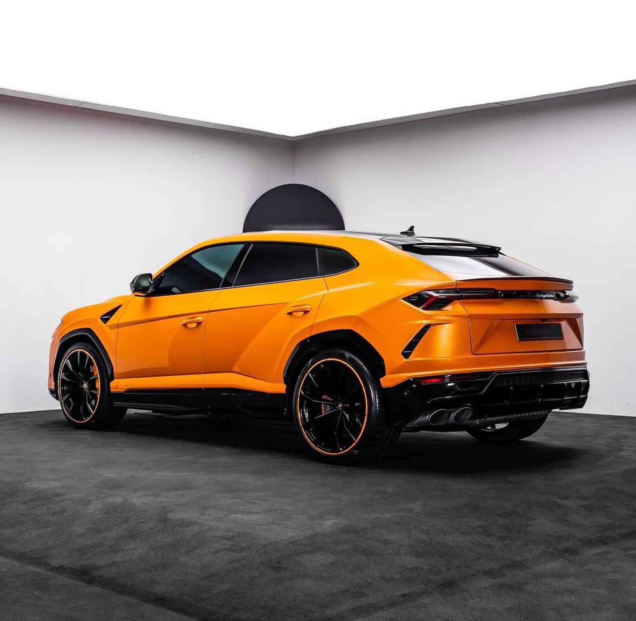 rent Lamborghini Urus V8 Orange  in dubai