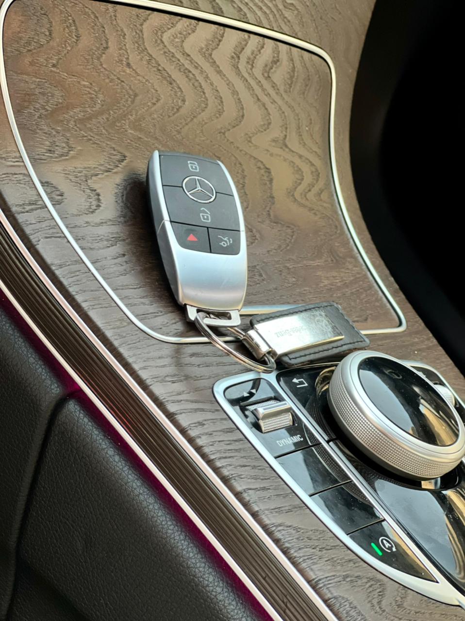 rent MERCEDES BENZ C300  BLUE 2021 long term in dubai