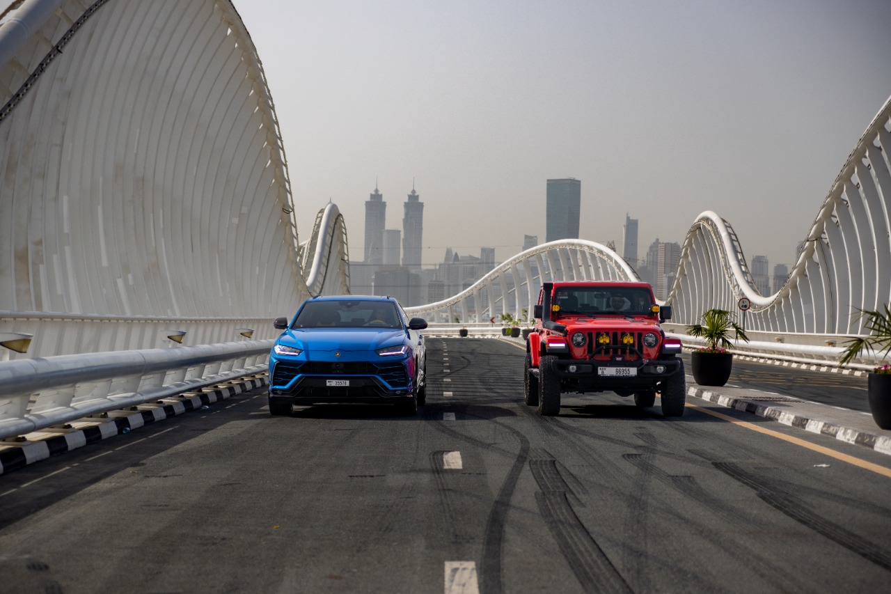 louer Lamborghini Urus BLUE 2022 long terme à Dubaï