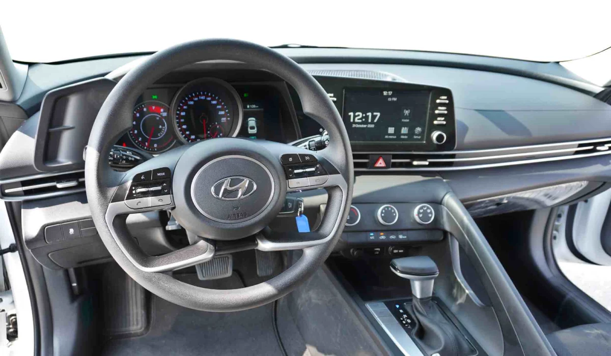 rent Hyundai Elantra WHITE 2022 long term in dubai