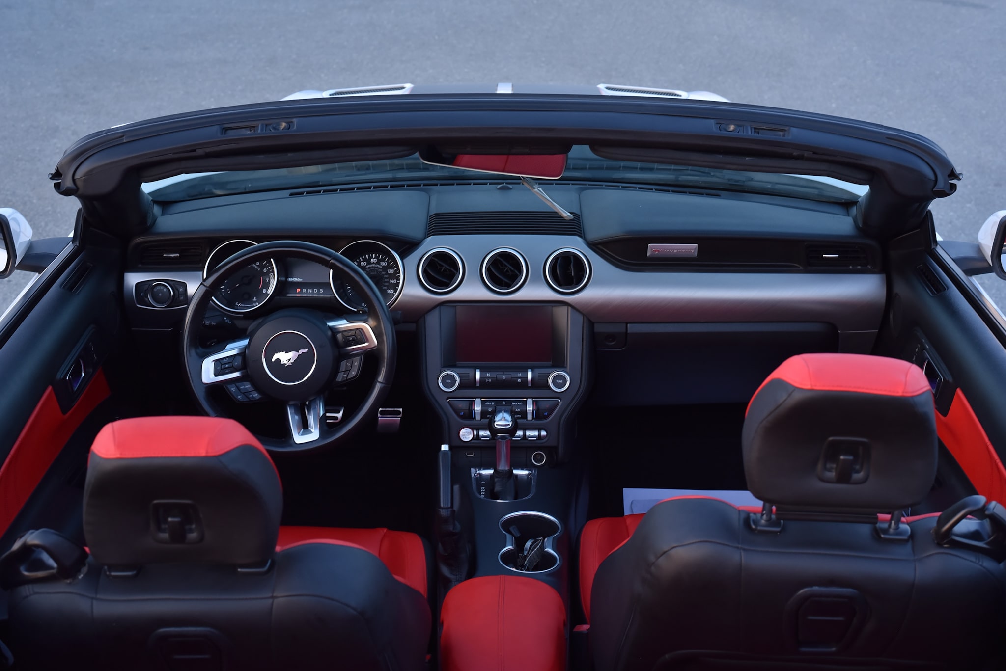 rent Ford Mustang V4 Convertible WHITE 2021 long term in dubai