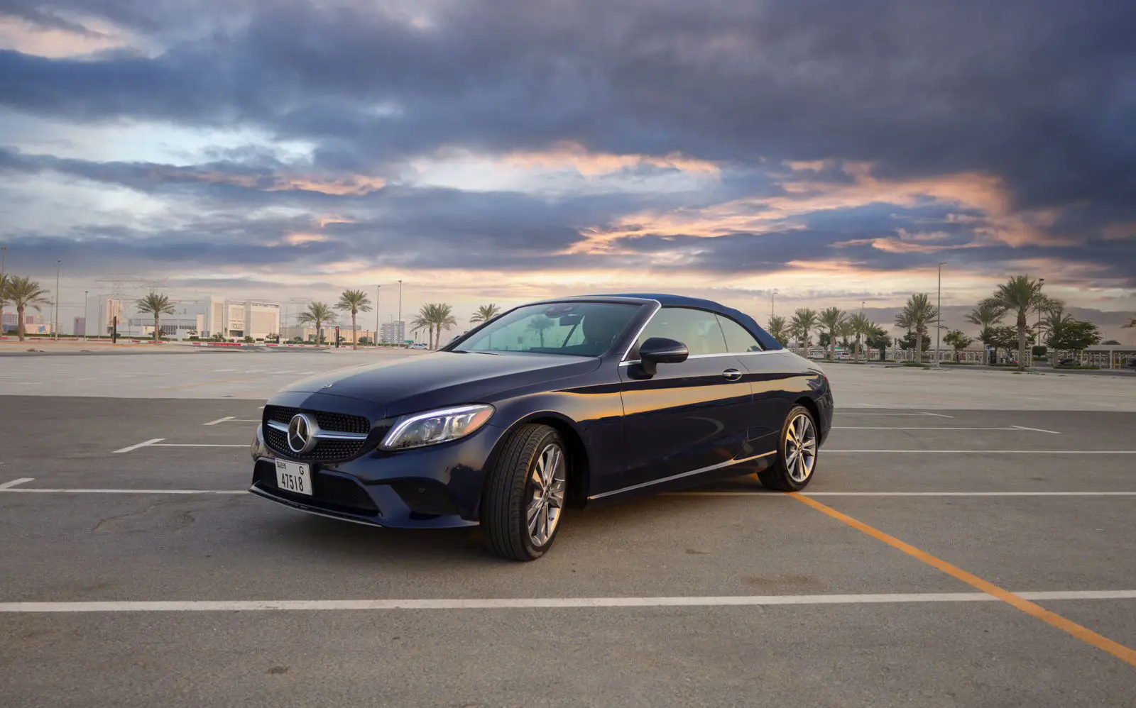 louer Mercedes Benz C300  2022 long terme à Dubaï